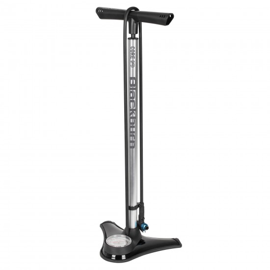 BLACKBURN CORE 3 FLOOR PUMP: SILVER