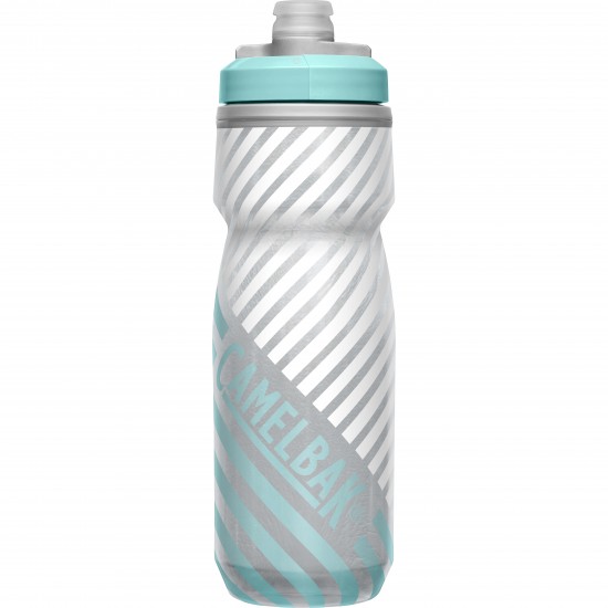 CAMELBAK PODIUM CHILL OUTDOOR 600ML 2023: LIME/BLUE STRIPE 600ML