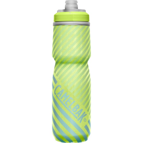 CAMELBAK PODIUM CHILL OUTDOOR 710ML 2023: LIME/BLUE STRIPE 710ML