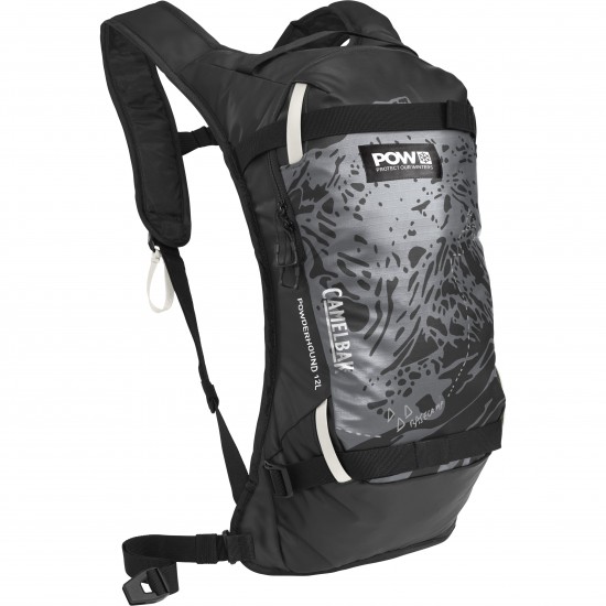 CAMELBAK POWDERHOUND 12 WINTER HYDRATION PACK 2022: BLACK/WHITE 12L