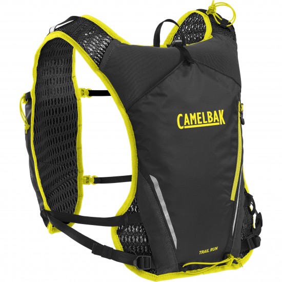 CAMELBAK TRAIL RUN VEST 2023: BLACK/SAFETY YELLOW 7L