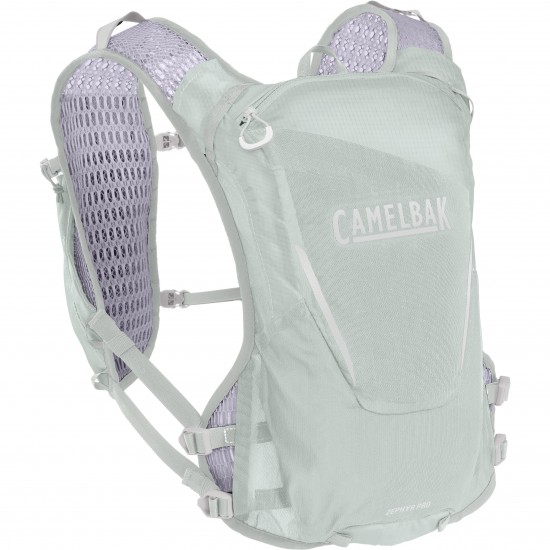 CAMELBAK WOMEN'S ZEPHYR VEST 11L WITH 1L HYDRATION 2023: SKY GREY/LAVENDER BLUE 11L