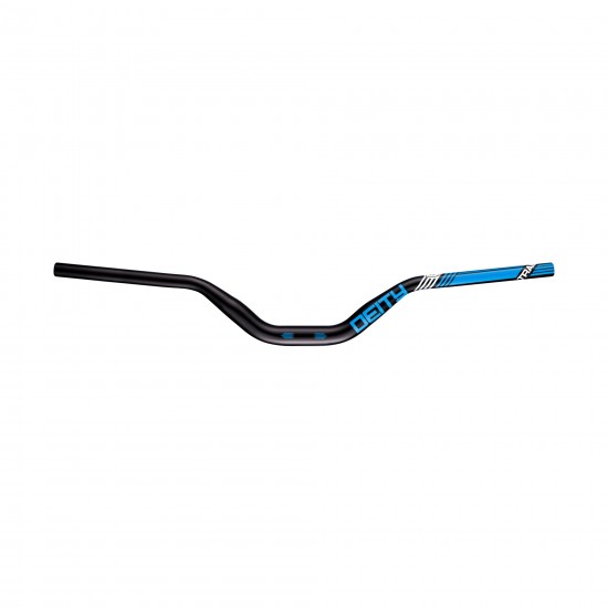 DEITY HIGHSIDE 760 ALUMINIUM HANDLEBAR 31.8MM BORE, 80MM RISE: BLUE 760MM