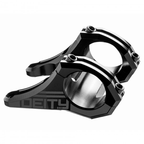 DEITY INTAKE DIRECT MOUNT STEM 35MM CLAMP: BLACK EDITION 35MM