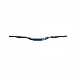 DEITY RIDGELINE ALUMINIUM HANDLEBAR 35MM BORE, 25MM RISE: BLUE 800MM