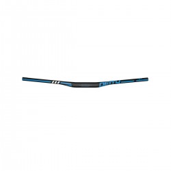 DEITY SKYWIRE CARBON HANDLEBAR 35MM BORE, 15MM RISE: BLUE 800MM