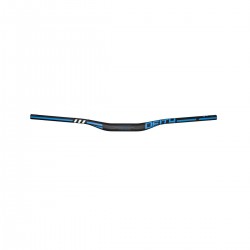 DEITY SKYWIRE CARBON HANDLEBAR 35MM BORE, 25MM RISE: BLUE 800MM