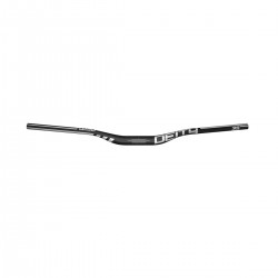 DEITY SPEEDWAY CARBON HANDLEBAR 35MM BORE, 30MM RISE: CHROME 810MM