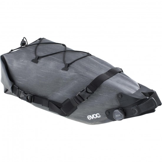 EVOC SEAT PACK BOA WP 8L 2023: CARBON GREY ONE SIZE