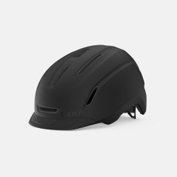 Giro Caden II LED Urban Helmet 2022: MATTE BLACK S 51-55CM