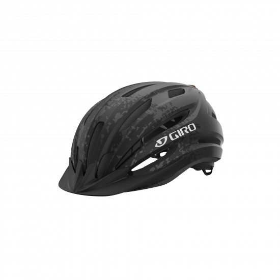 Giro Register II LED UY Child's Helmet 2024: MATTE BLACK WHITE UNIVERSAL YOUTH