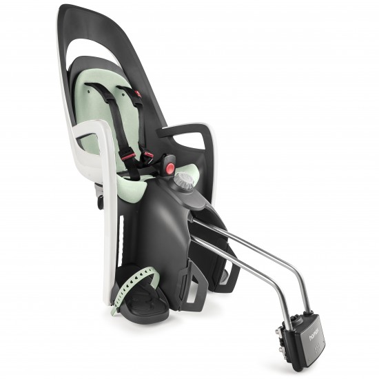 HAMAX CARESS CHILD BIKE SEAT 2023: WHITE/MINT