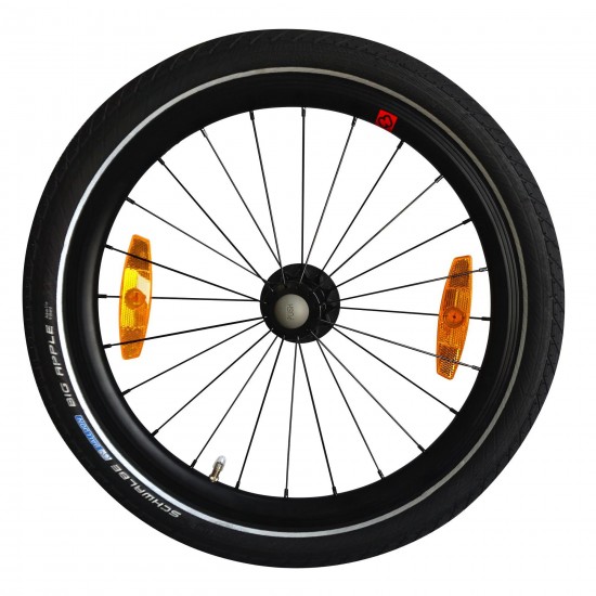 HAMAX OUTBACK QUICK RELEASE WHEEL (1 PIECE) RIGHT 2023: BLACK 20"