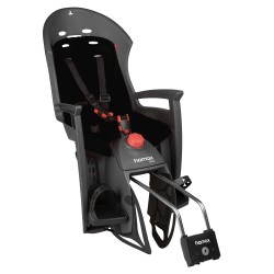 HAMAX SIESTA CHILD BIKE SEAT: GREY/BLACK