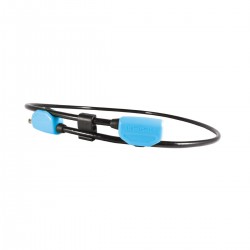 HIPLOK POP WEARABLE CABLE LOCK 10MM X 1.3M - WAIST 24-42 INCHES: CYAN 10MM X 1.3M