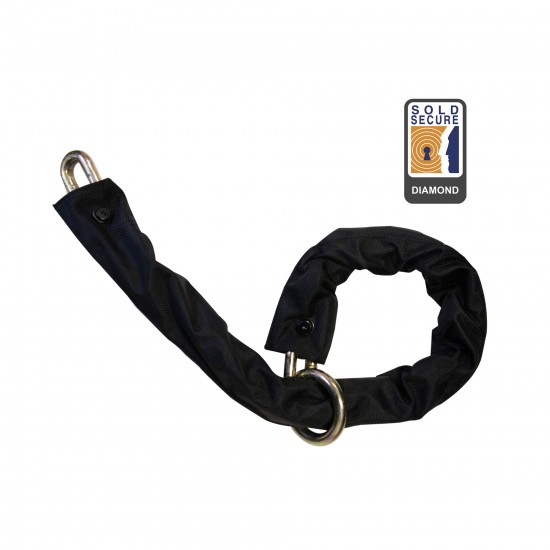 HIPLOK XL MAXIMUM SECURITY NOOSE CHAIN: BLACK