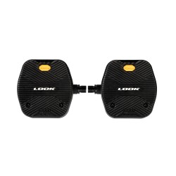 LOOK GEO CITY GRIP FLAT PEDALS: BLACK