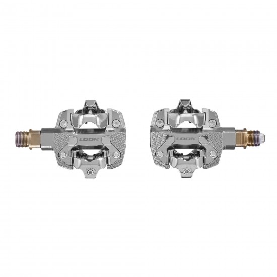 LOOK X-TRACK SINGLE SIDED POWERMETER PEDALS: SILVER