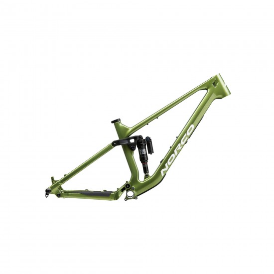 NORCO FLUID FS CARBON FRAME 2024: GREEN/WHITE S