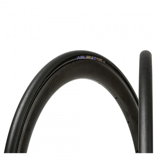 PANARACER AGILEST DURO FOLDING ROAD TYRE: BLACK/BLACK 700X25C