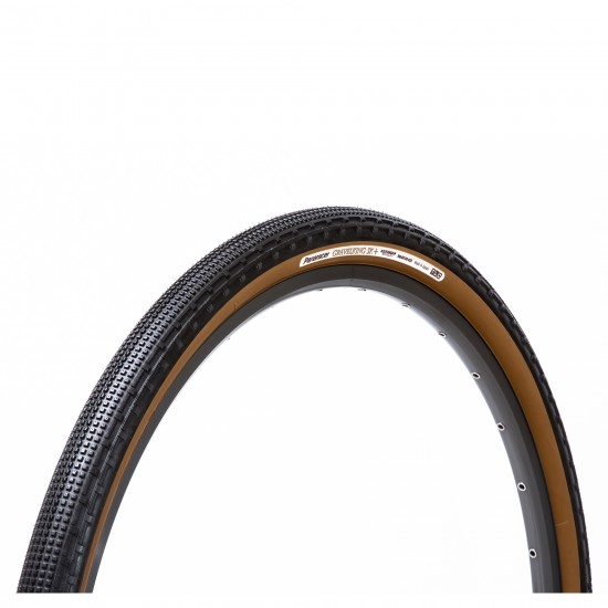 PANARACER GRAVELKING SK+ TLC FOLDING TYRE: BLACK/BLACK 27.5X1.90"