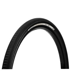 PANARACER GRAVELKING SEMI SLICK PLUS TLC FOLDING TYRE: BLACK/BLACK 27.5X1.90"