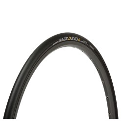 PANARACER RACE D EVO 4 FOLDING ROAD TYRE: BLACK/BLACK 700X25C