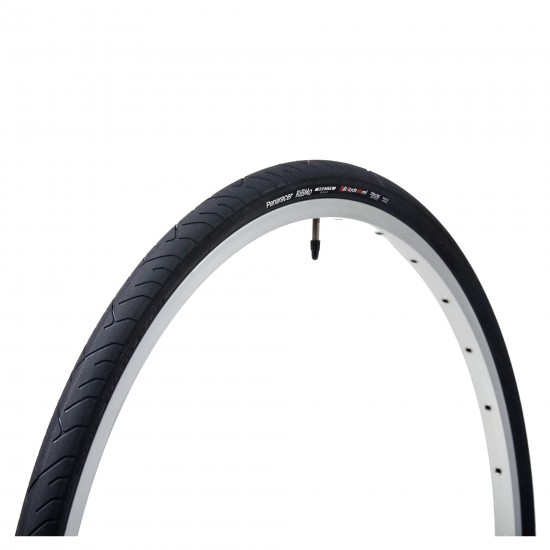 PANARACER RIBMO FOLDING TYRE: BLACK/BLACK 700X23C