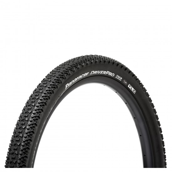 PANARACER DRIVER PRO TUBELESS COMPATIBLE FOLDING TYRE: BLACK/BLACK 27.5X2.40"