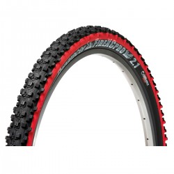 PANARACER FIRE XC PRO TUBELESS COMPATIBLE FOLDING TYRE: BLACK/BLUE 26X2.10"