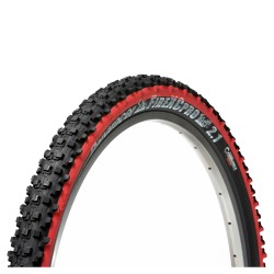 PANARACER FIRE XC WIRE BEAD TYRE: BLACK/RED 26X2.10"