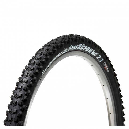 PANARACER FIRE XC WIRE BEAD TYRE: BLACK/RED 26X2.10"