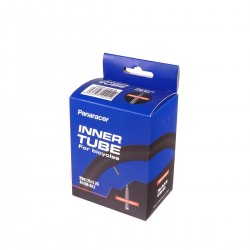 PANARACER PREMIUM INNER TUBE 26 INCH: BLACK/BLACK 26X2.20-2.50" 33MM P