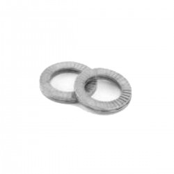 PITLOCK LEVEL WASHER PAIR STAINLESS STEEL (1 PACK WITH TWO PAIRS)