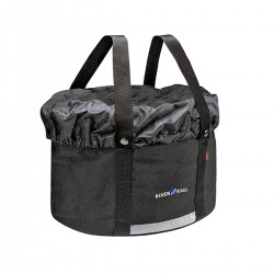 RIXEN-KAUL SHOPPER PLUS HANDLEBAR BAG: BLACK