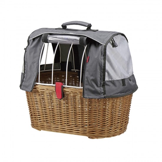 RIXEN-KAUL WICKER DOGGY BAG:  52X46X36CM