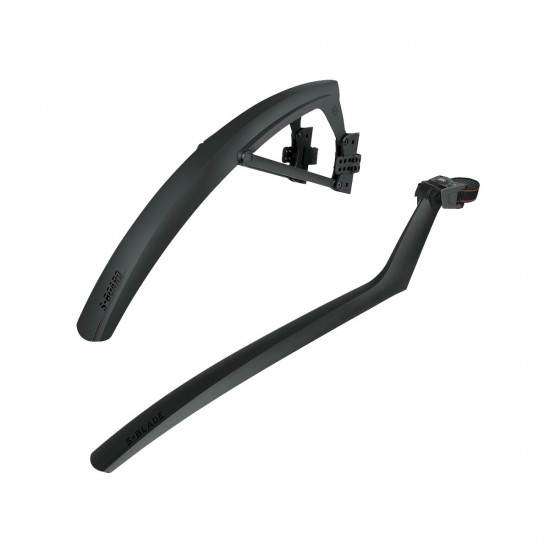 S BOARD & S BLADE MUDGUARD SET: BLACK 28"