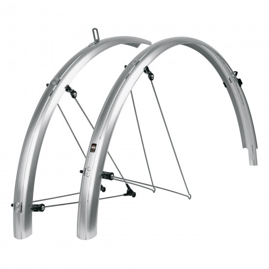 SKS BLUEMELS 28" MUDGUARD SET: BLACK 28" 35MM