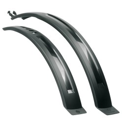 SKS HIGHTREK 2.0 MUDGUARD SET: BLACK 26"-28"