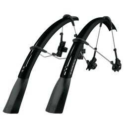 SKS RACEBLADE PRO MUDGUARD SET: BLACK