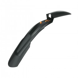 SKS SHOCKBLADE FRONT MUDGUARD: BLACK/BLACK 26"-27.5"