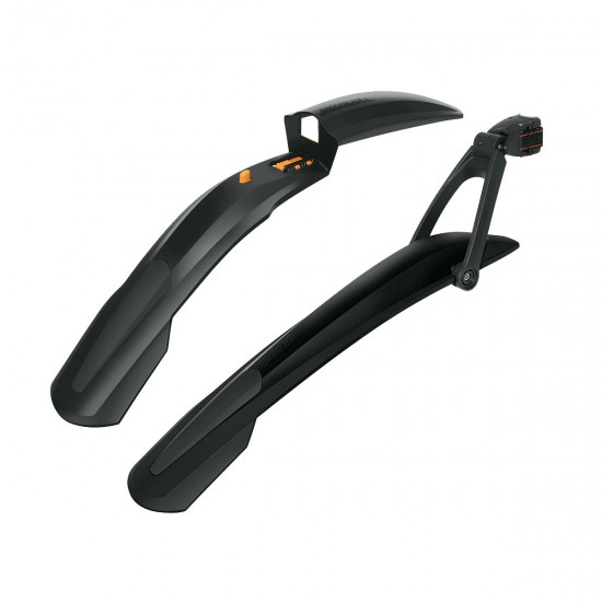 SKS MTB BLADE MUDGUARD SET DARK (SHOCKBLADE & X-BLADE): BLACK/ANTHRACITE 26"-27.5"