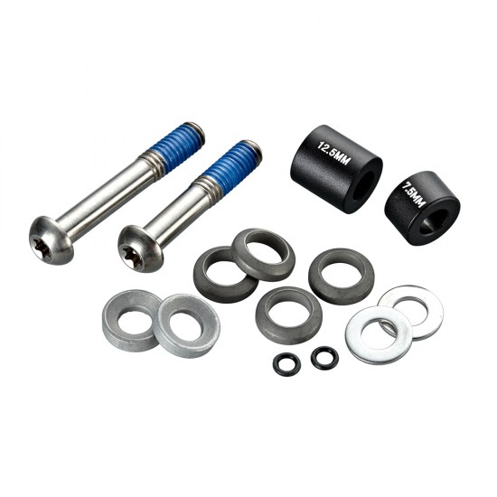 AVID POST SPACER SET XX - 20 S - FRONT 180/REAR 160 - STANDARD (INC. TI CALIPER MOUNTING BOLTS):