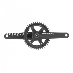 CRANK APEX 1 GX BLACK W 42T X-SYNC CHAINRING (GXPCUPS NOT INCLUDED):  11SPD 165MM 42T