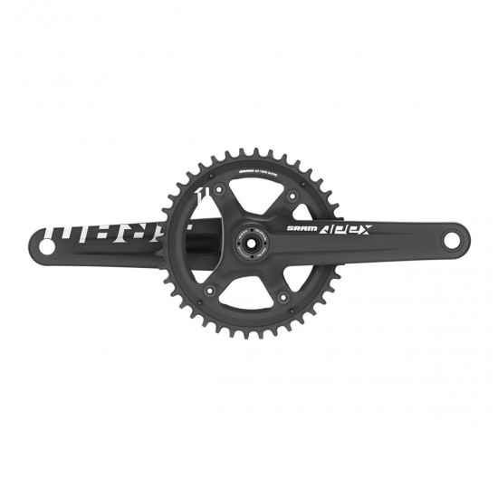 CRANK APEX 1 GX BLACK W 42T X-SYNC CHAINRING (GXPCUPS NOT INCLUDED):  11SPD 165MM 42T