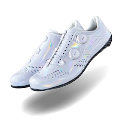 SUPACAZ KAZZE ROAD CYCLING SHOES - HOLO: WHITE 37