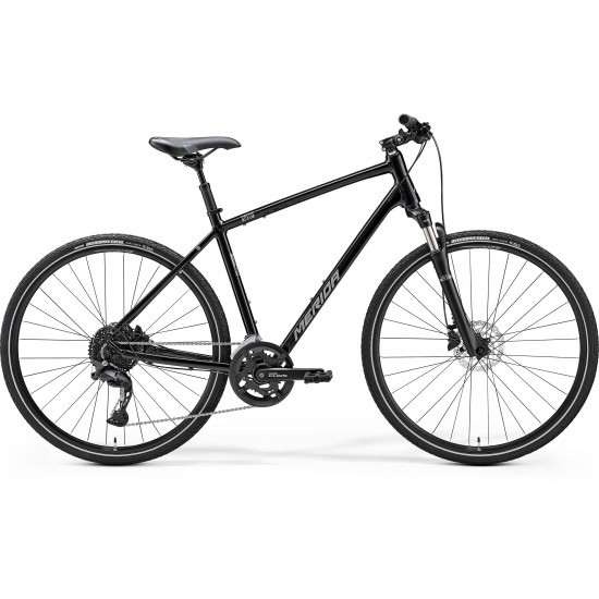 Merida Crossway 300 - Black - MY24