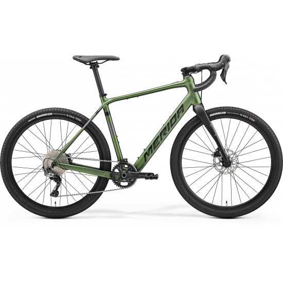 Merida eSilex 600+ - Green/Silver - MY24