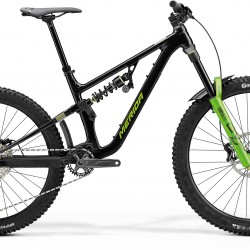 Merida One-Sixty FR 600 - Black/Grey/Green - MY24