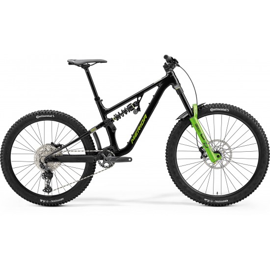 Merida One-Sixty FR 600 - Black/Grey/Green - MY24